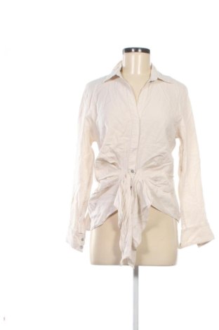 Γυναικείο πουκάμισο Massimo Dutti, Μέγεθος M, Χρώμα Εκρού, Τιμή 34,00 €, #136959890