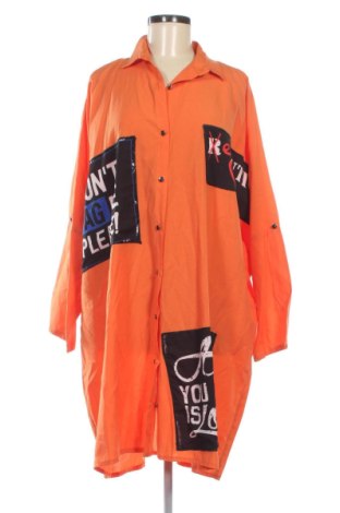 Дамска риза Epica, Размер 4XL, Цвят Оранжев, Цена 11,00 €, #136965573