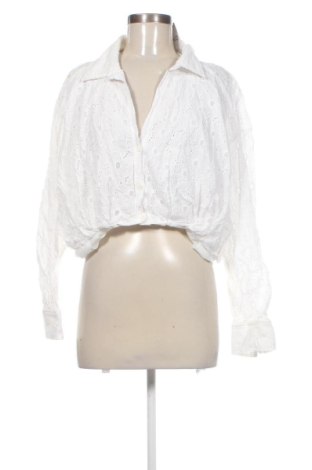 Cămașă de femei Zara, Mărime XXL, Culoare Alb, Preț 103,99 Lei, #136980385