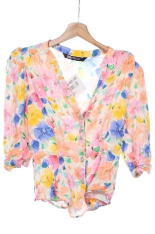 Cămașă de femei Zara, Mărime XS, Culoare Multicolor, Preț 83,99 Lei, #136983860