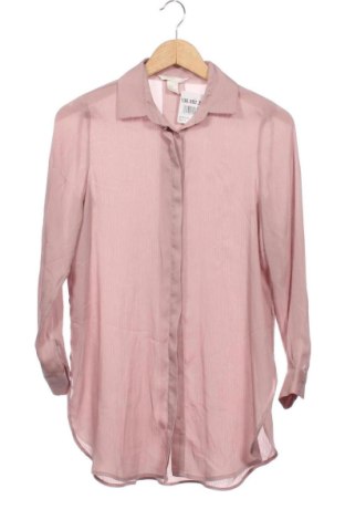 Dámska košeľa  H&M, Veľkosť XS, Farba Ružová, Cena  9,95 €, #136992355