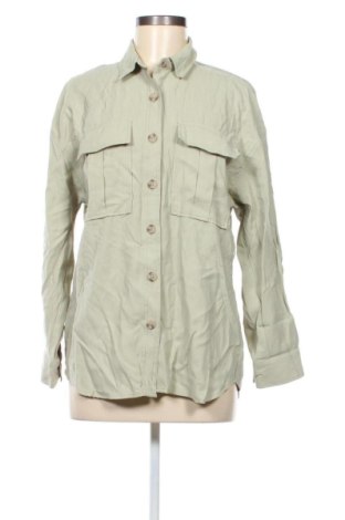 Cămașă de femei Stradivarius, Mărime L, Culoare Verde, Preț 47,24 Lei, #137030309