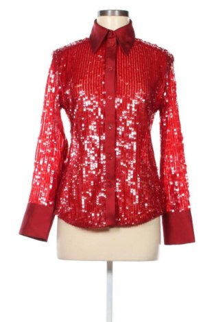 Дамска риза Zara, Размер XS, Цвят Червен, Цена 10,73 €, #137037273