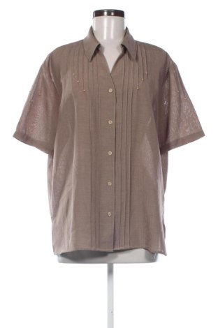 Дамска риза Unbranded, Размер XXL, Цвят Кафяв, Цена 16,88 €, #136885782