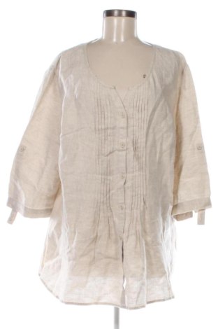 Дамска риза Ulla Popken, Размер XL, Цвят Екрю, Цена 18,91 €, #136909442