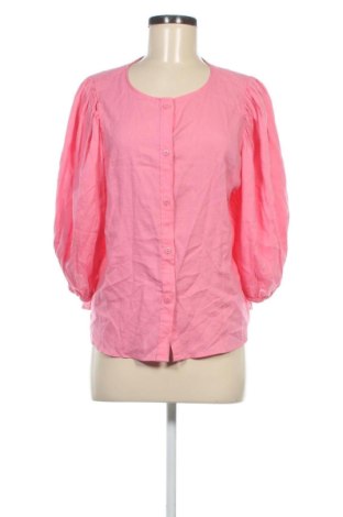 Cămașă de femei H&M, Mărime L, Culoare Roz, Preț 72,99 Lei, #136927584