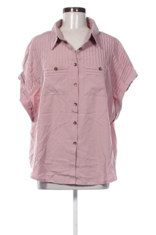 Дамска риза SHEIN, Размер 4XL, Цвят Пепел от рози, Цена 12,78 €, #136951901