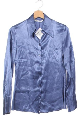Cămașă de femei Zara, Mărime XS, Culoare Albastru, Preț 52,13 Lei, #136969761