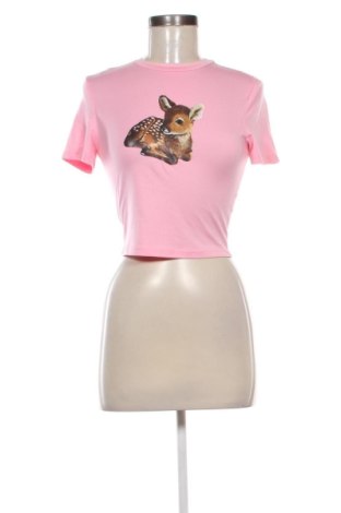 Дамска тениска SHEIN, Размер S, Цвят Розов, Цена 9,40 €, #136932792