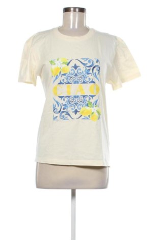 Tricou de femei Unbranded, Mărime L, Culoare Ecru, Preț 57,35 Lei, #136941740
