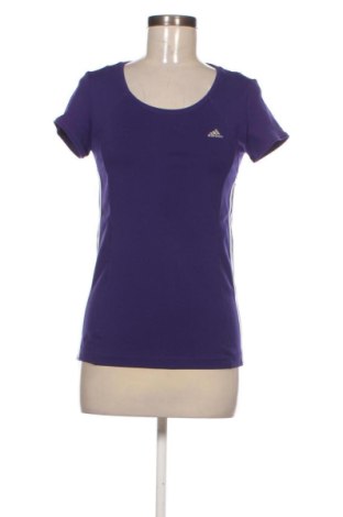 Γυναικείο t-shirt Adidas, Μέγεθος M, Χρώμα Βιολετί, Τιμή 16,00 €, #136943551