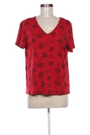 Γυναικείο t-shirt Joe Fresh, Μέγεθος L, Χρώμα Κόκκινο, Τιμή 10,00 €, #136945057