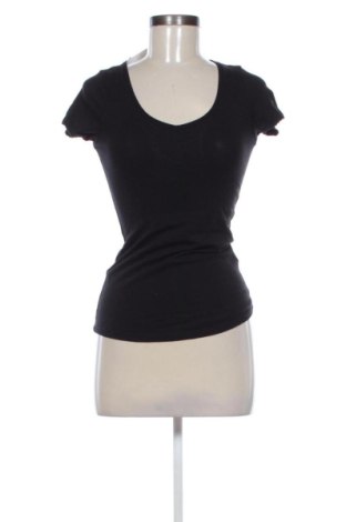 Γυναικείο t-shirt Camaieu, Μέγεθος XS, Χρώμα Μαύρο, Τιμή 6,99 €, #136949819