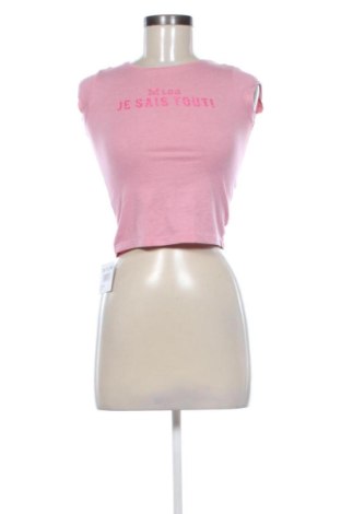 Damski T-shirt Kiabi, Rozmiar XS, Kolor Różowy, Cena 40,99 zł, #136952340