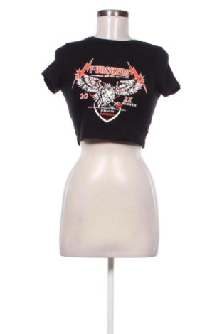 Дамска тениска SHEIN, Размер M, Цвят Черен, Цена 8,18 €, #136952675