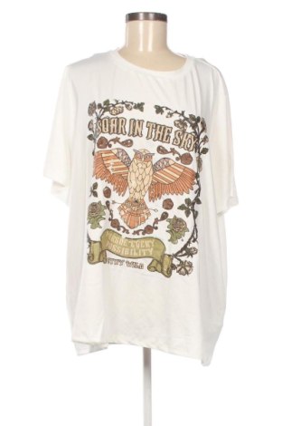 Damski T-shirt Emery rose, Rozmiar 4XL, Kolor Biały, Cena 44,99 zł, #136953585