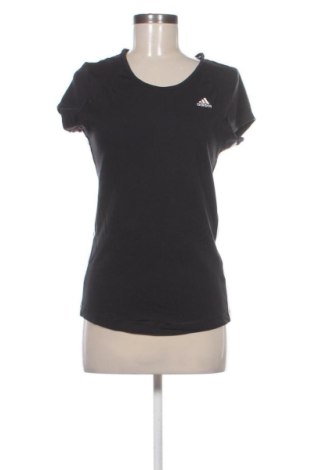 Γυναικείο t-shirt Adidas, Μέγεθος M, Χρώμα Μαύρο, Τιμή 18,00 €, #136957311