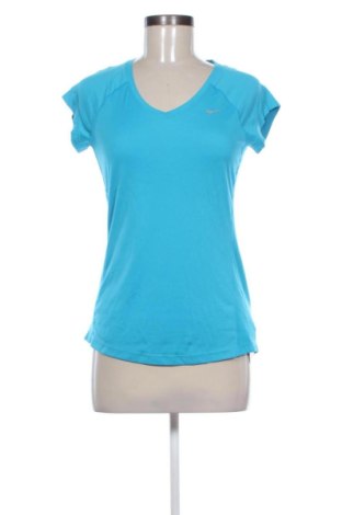 Γυναικείο t-shirt Nike, Μέγεθος S, Χρώμα Μπλέ, Τιμή 15,00 €, #136964580
