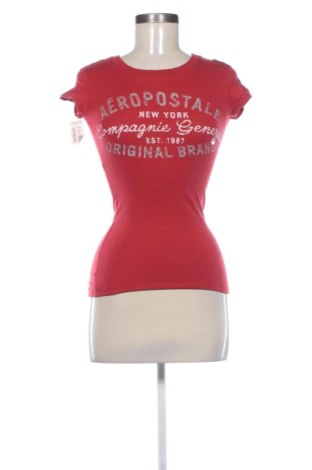 Γυναικείο t-shirt Aeropostale, Μέγεθος XS, Χρώμα Κόκκινο, Τιμή 12,31 €, #136966705