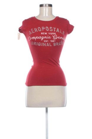 Γυναικείο t-shirt Aeropostale, Μέγεθος XS, Χρώμα Κόκκινο, Τιμή 12,31 €, #136966747