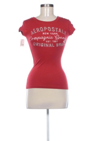 Γυναικείο t-shirt Aeropostale, Μέγεθος XS, Χρώμα Κόκκινο, Τιμή 12,31 €, #136966770