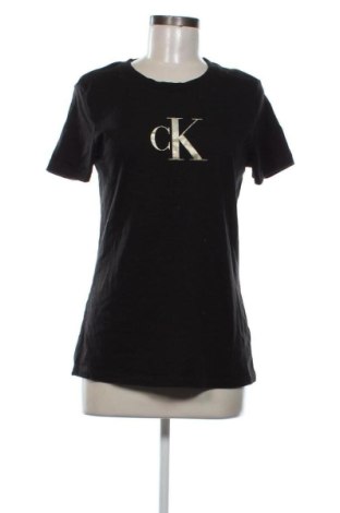 Damen T-Shirt Calvin Klein Jeans, Größe M, Farbe Schwarz, Preis 39,99 €, #136969674