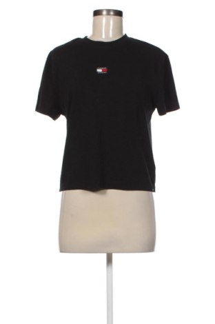 Damen T-Shirt Tommy Jeans, Größe S, Farbe Schwarz, Preis 39,99 €, #136971177