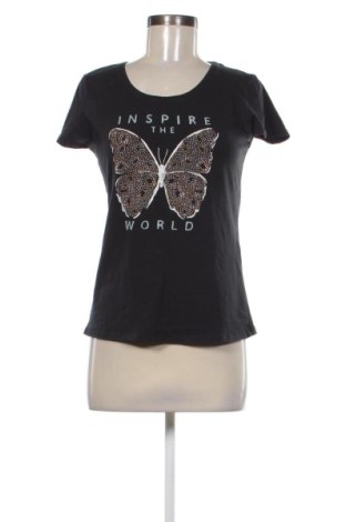 Γυναικείο t-shirt Losan, Μέγεθος M, Χρώμα Μαύρο, Τιμή 16,38 €, #136972145