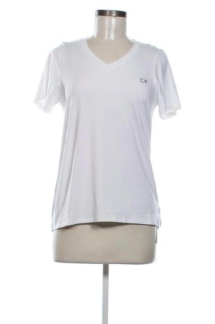 Γυναικείο t-shirt Calvin Klein, Μέγεθος S, Χρώμα Λευκό, Τιμή 41,99 €, #136975675