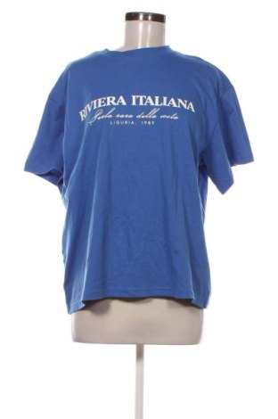 Γυναικείο t-shirt H&M, Μέγεθος XL, Χρώμα Μπλέ, Τιμή 16,51 €, #136978566