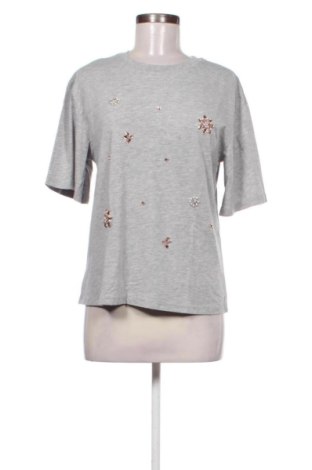 Damen T-Shirt H&M, Größe S, Farbe Grau, Preis 14,68 €, #136981992