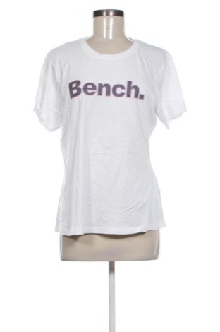 Damski T-shirt Bench, Rozmiar XL, Kolor Biały, Cena 45,99 zł, #136982510