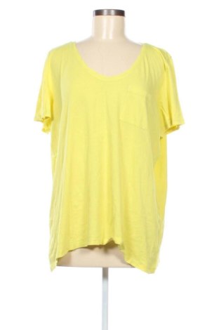 Γυναικείο t-shirt S.Oliver, Μέγεθος XXL, Χρώμα Κίτρινο, Τιμή 11,76 €, #136983889