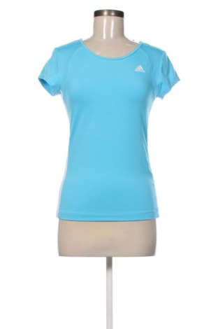 Γυναικείο t-shirt Adidas, Μέγεθος L, Χρώμα Μπλέ, Τιμή 17,99 €, #136984136