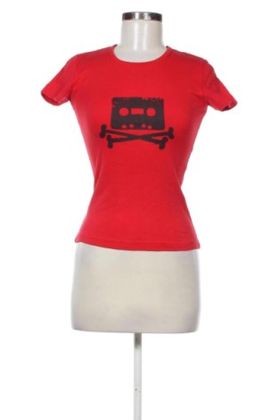 Damski T-shirt Sonar, Rozmiar XS, Kolor Czerwony, Cena 45,99 zł, #136984602