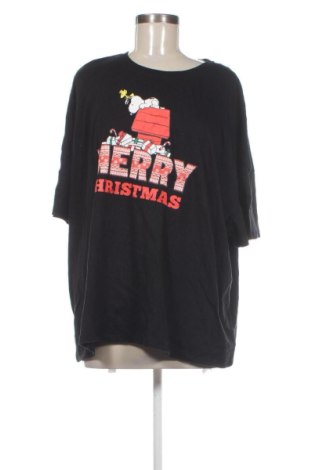 Dámske tričko Peanuts, Veľkosť 3XL, Farba Čierna, Cena  10,95 €, #136984975