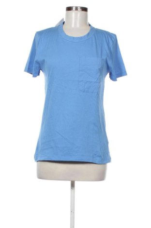 Damen T-Shirt Velour, Größe M, Farbe Blau, Preis € 10,99, #136985533