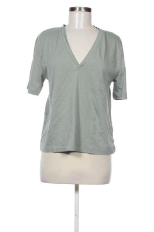 Damski T-shirt Zara, Rozmiar M, Kolor Zielony, Cena 33,99 zł, #136985676