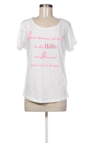 Γυναικείο t-shirt Multiblu, Μέγεθος L, Χρώμα Λευκό, Τιμή 9,99 €, #136986411