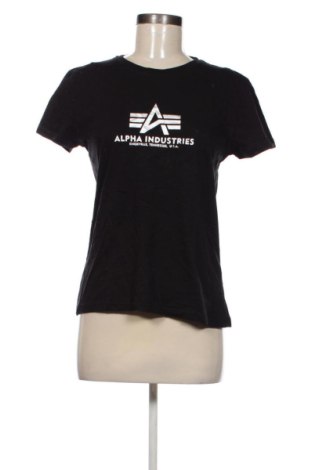 Damen T-Shirt Alpha Industries, Größe M, Farbe Schwarz, Preis 16,99 €, #136987416