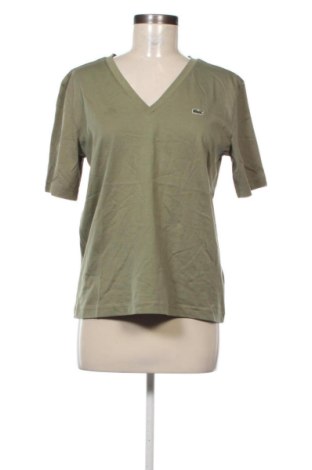 Γυναικείο t-shirt Lacoste, Μέγεθος S, Χρώμα Πράσινο, Τιμή 46,99 €, #136987923