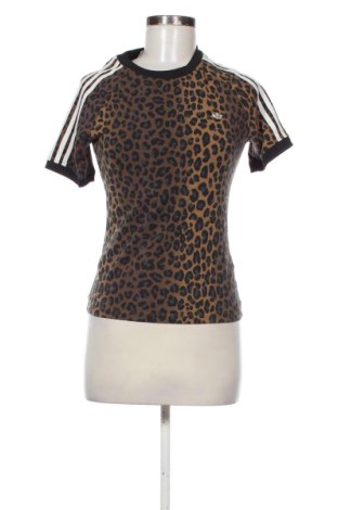 Γυναικείο t-shirt Adidas, Μέγεθος S, Χρώμα Πολύχρωμο, Τιμή 33,99 €, #136989214