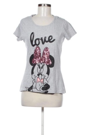 Γυναικείο t-shirt Disney, Μέγεθος M, Χρώμα Γκρί, Τιμή 10,99 €, #136990547