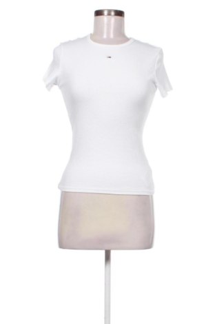 Γυναικείο t-shirt Tommy Hilfiger, Μέγεθος S, Χρώμα Λευκό, Τιμή 26,29 €, #136994533