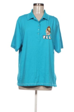Damen T-Shirt James & Nicholson, Größe XXL, Farbe Blau, Preis 8,63 €, #136995707