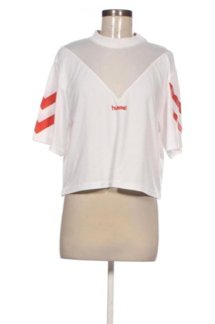 Γυναικείο t-shirt Hummel, Μέγεθος S, Χρώμα Λευκό, Τιμή 7,00 €, #136996025