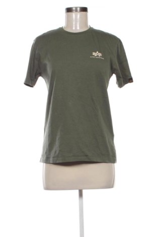 Γυναικείο t-shirt Alpha Industries, Μέγεθος S, Χρώμα Πράσινο, Τιμή 17,00 €, #136996137