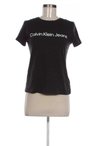 Γυναικείο t-shirt Calvin Klein, Μέγεθος M, Χρώμα Μαύρο, Τιμή 38,00 €, #136997703