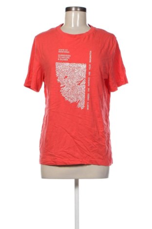 Γυναικείο t-shirt S.Oliver, Μέγεθος L, Χρώμα Κόκκινο, Τιμή 12,99 €, #137001351