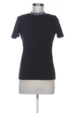 Damski T-shirt Terranova, Rozmiar L, Kolor Czarny, Cena 35,00 zł, #137001767